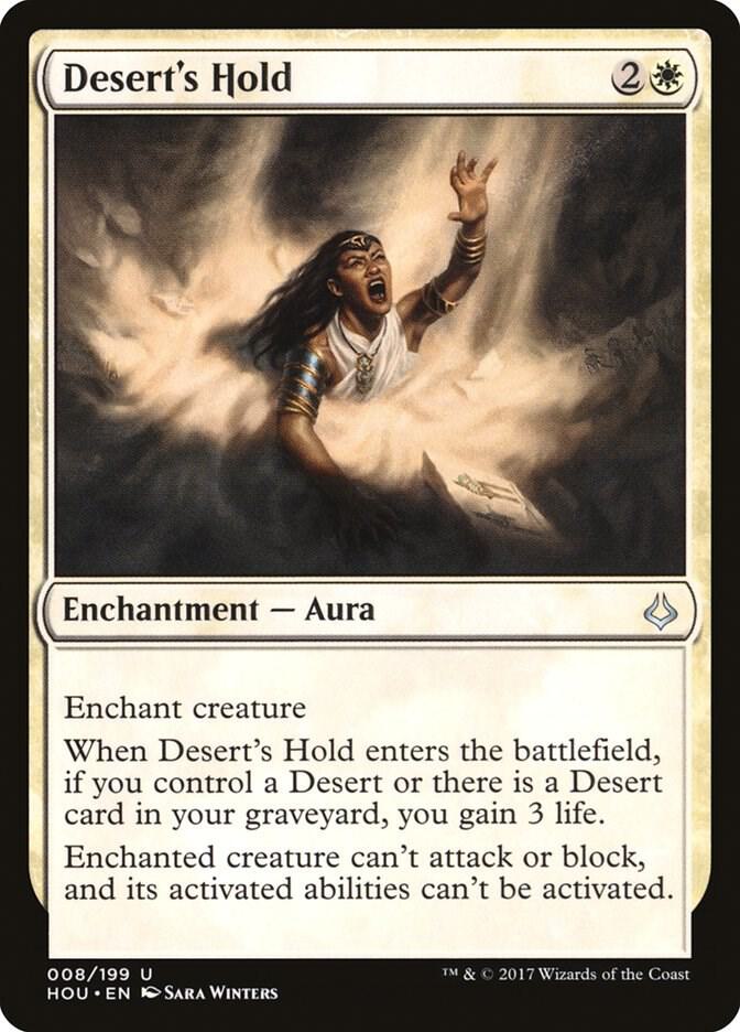 Desert's Hold 8 card from Hour of Devastation