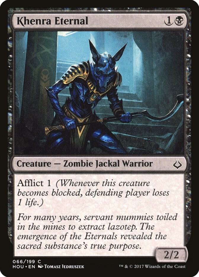 Khenra Eternal 66 card from Hour of Devastation