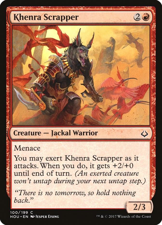 Khenra Scrapper 100 card from Hour of Devastation