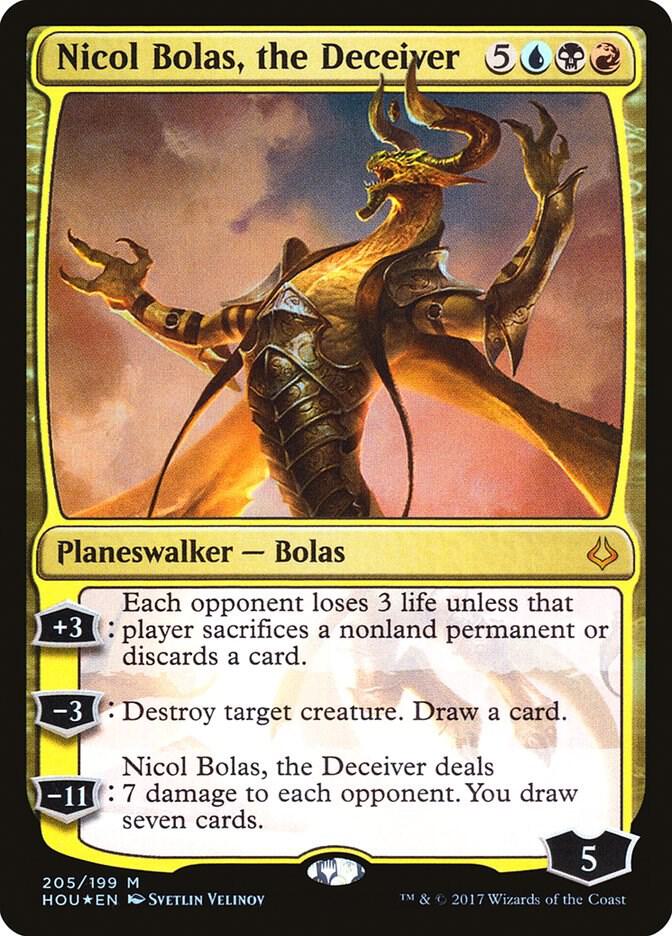 Nicol Bolas, the Deceiver 205 card from Hour of Devastation