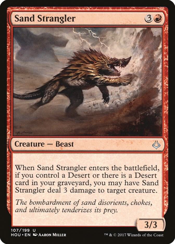 Sand Strangler 107 card from Hour of Devastation