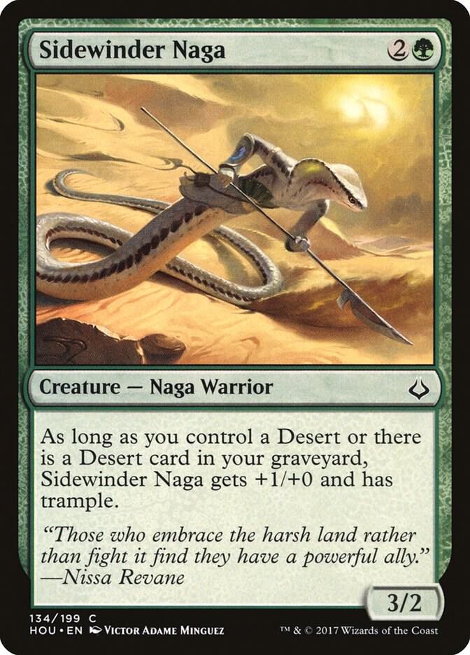 Sidewinder Naga 134 card from Hour of Devastation