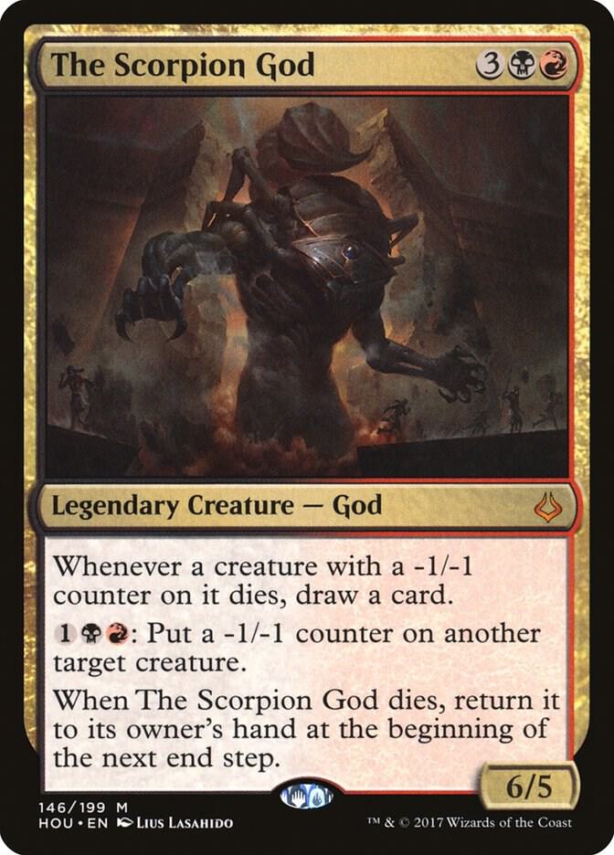 The Scorpion God 146 card from Hour of Devastation