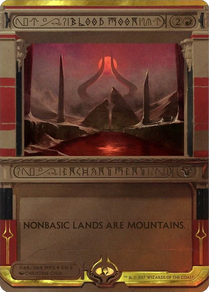 Blood Moon 46 card from Masterpiece Series: Amonkhet Invocations