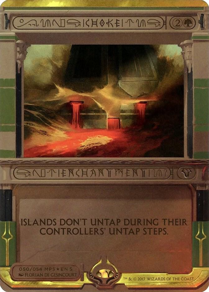 Choke 50 card from Masterpiece Series: Amonkhet Invocations