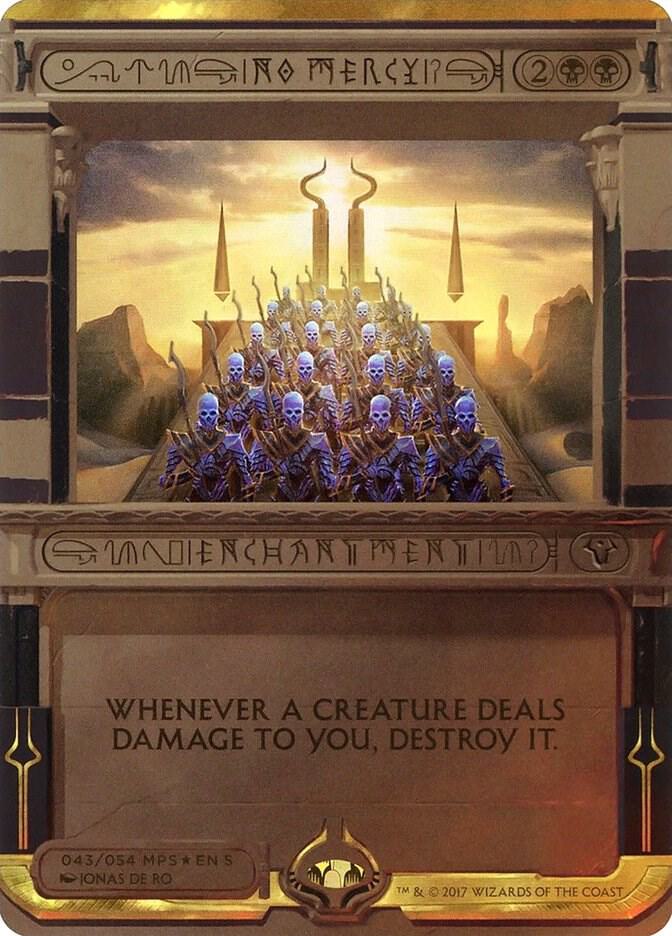 No Mercy 43 card from Masterpiece Series: Amonkhet Invocations