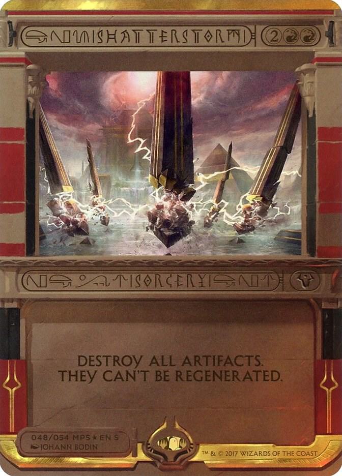 Shatterstorm 48 card from Masterpiece Series: Amonkhet Invocations