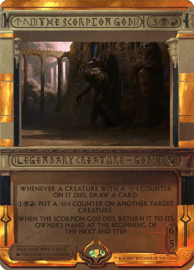 The Scorpion God 54 card from Masterpiece Series: Amonkhet Invocations