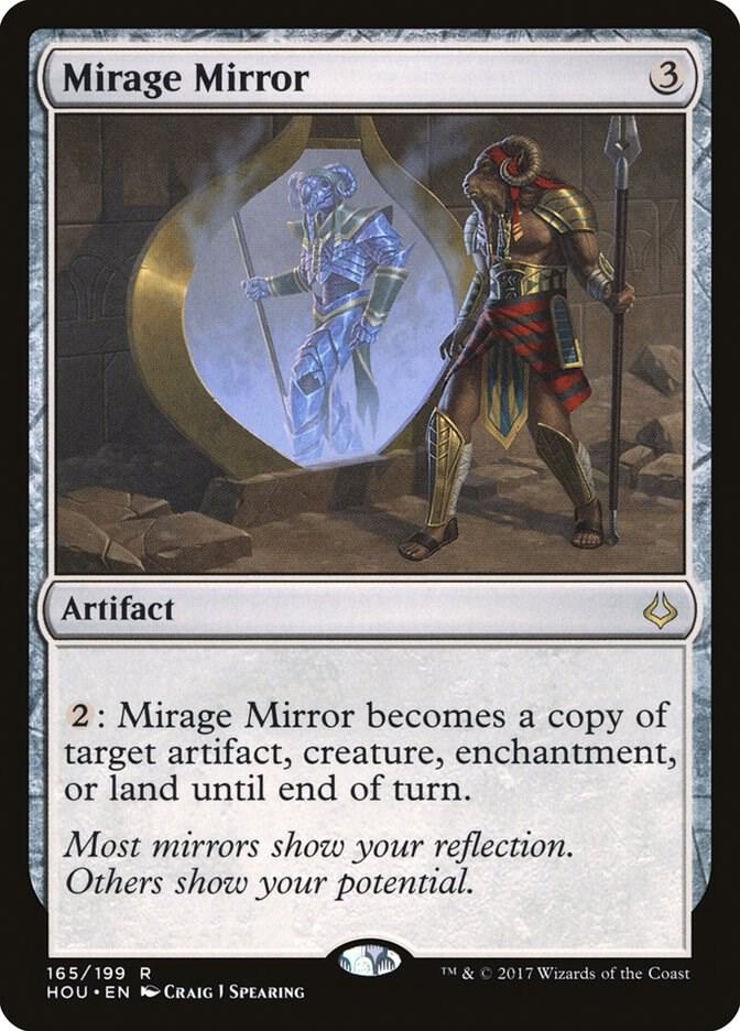 Mirage Mirror 165 card from Hour of Devastation