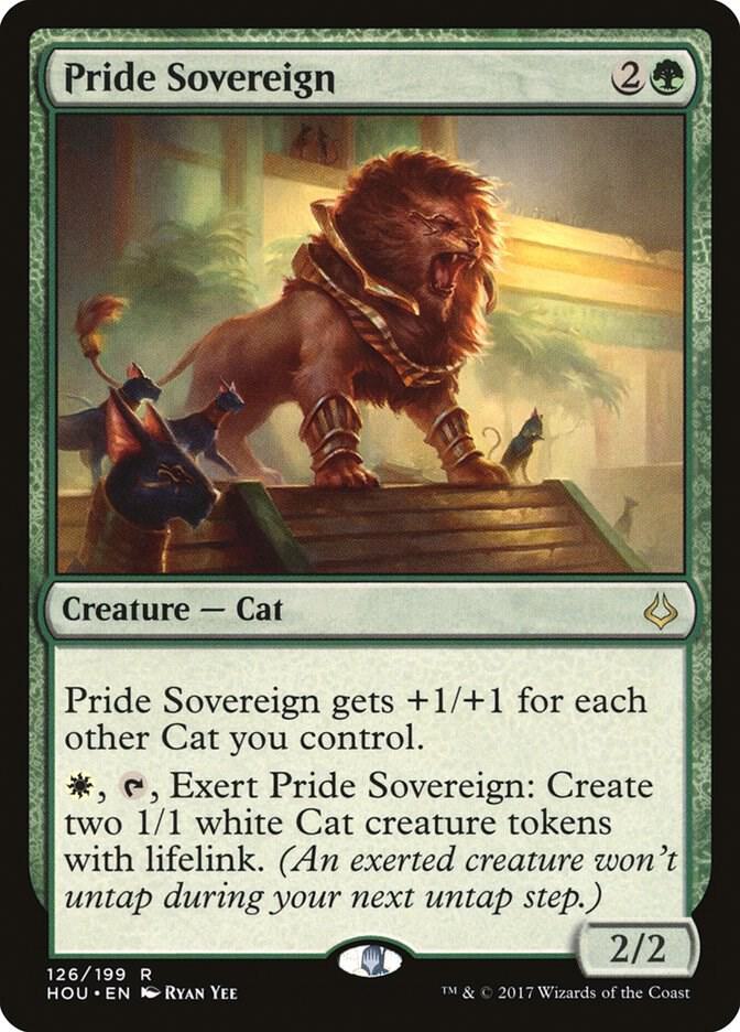 Pride Sovereign 126 card from Hour of Devastation