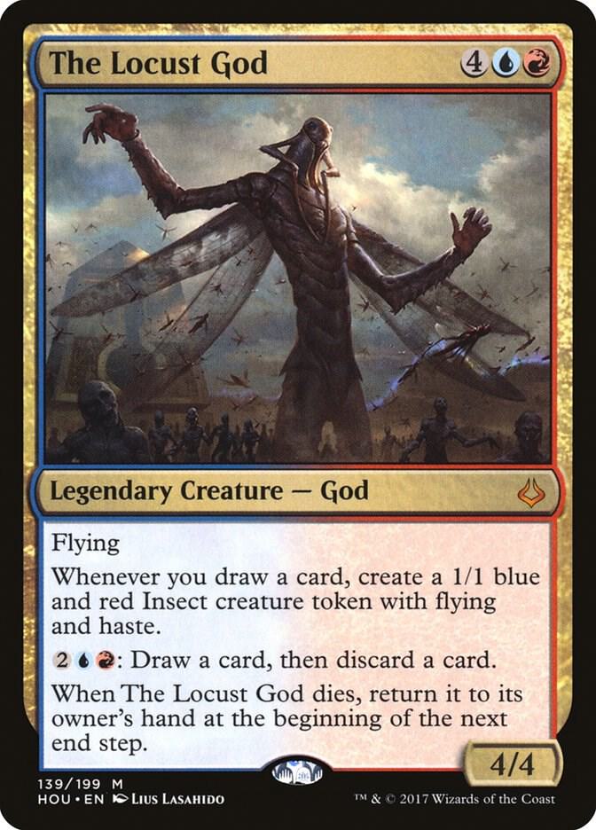 The Locust God 139 card from Hour of Devastation
