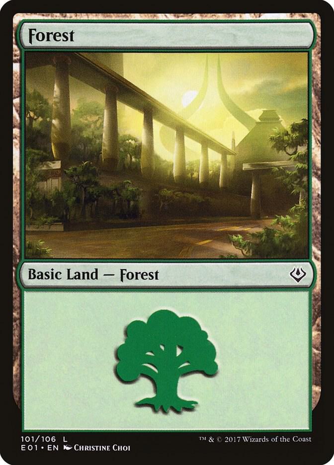 Forest 101 card from Archenemy: Nicol Bolas