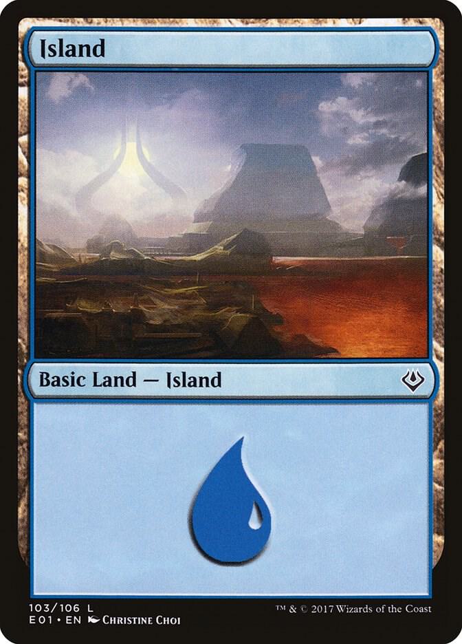 Island 103 card from Archenemy: Nicol Bolas