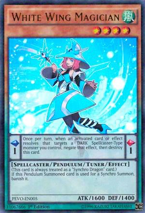 White Wing Magician PEVO-EN005 card from Pendulum Evolution
