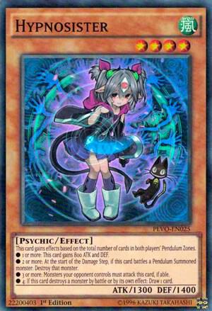 Hypnosister PEVO-EN025 card from Pendulum Evolution