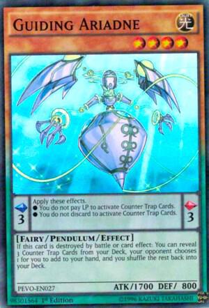 Guiding Ariadne PEVO-EN027 card from Pendulum Evolution