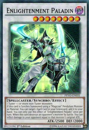 Enlightenment Paladin PEVO-EN031 card from Pendulum Evolution