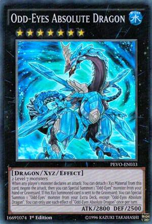 Odd-Eyes Absolute Dragon PEVO-EN033 card from Pendulum Evolution