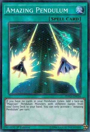 Amazing Pendulum PEVO-EN034 card from Pendulum Evolution