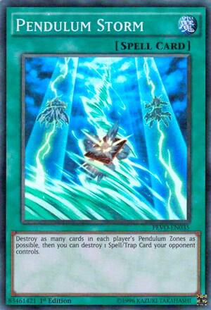 Pendulum Storm PEVO-EN035 card from Pendulum Evolution
