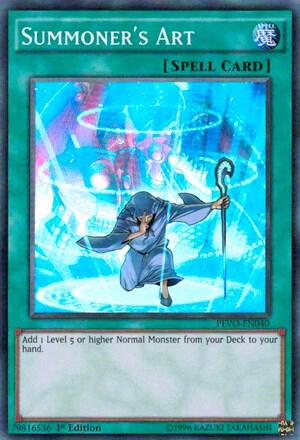 Summoner's Art PEVO-EN040 card from Pendulum Evolution