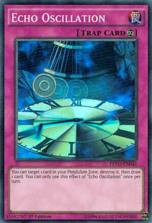 Echo Oscillation PEVO-EN042 card from Pendulum Evolution