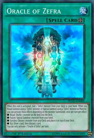 Oracle of Zefra PEVO-EN050 card from Pendulum Evolution