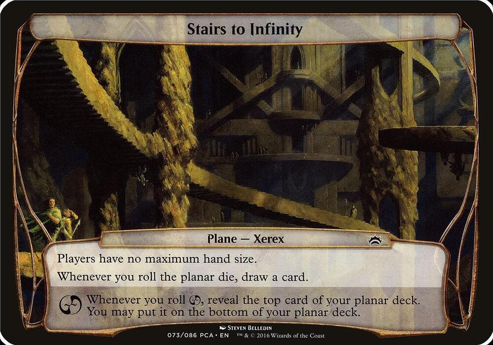 Stairs to Infinity (Planechase Anthology) 73 card from Oversize Cards