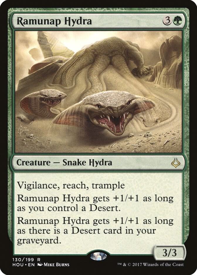 Ramunap Hydra 130 card from Hour of Devastation