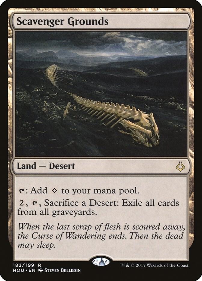 Scavenger Grounds 182 card from Hour of Devastation