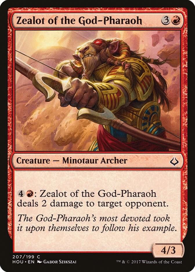 Zealot of the God-Pharaoh 207 card from Hour of Devastation