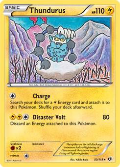 Thundurus - 50/113 (BW Legendary Treasures) 050/113 card from Deck Exclusives