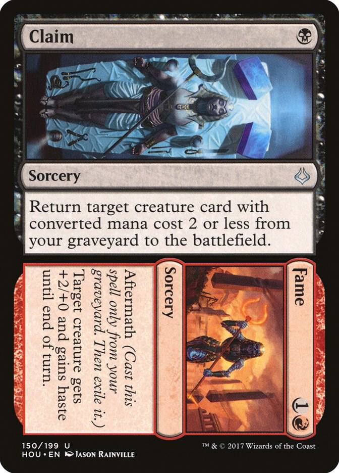 Claim // Fame 150 card from Hour of Devastation