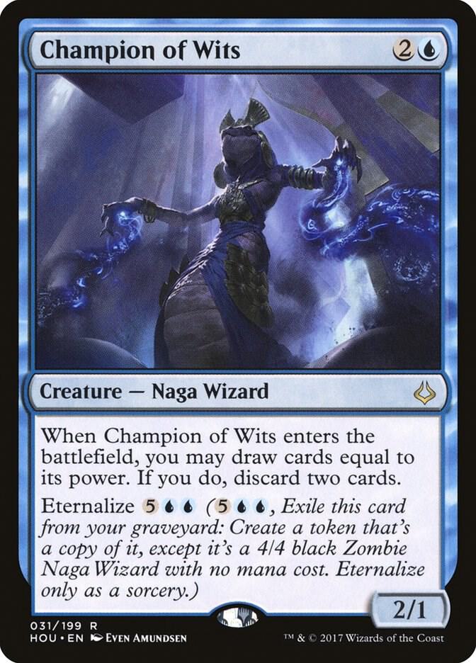 Champion of Wits 31 card from Hour of Devastation