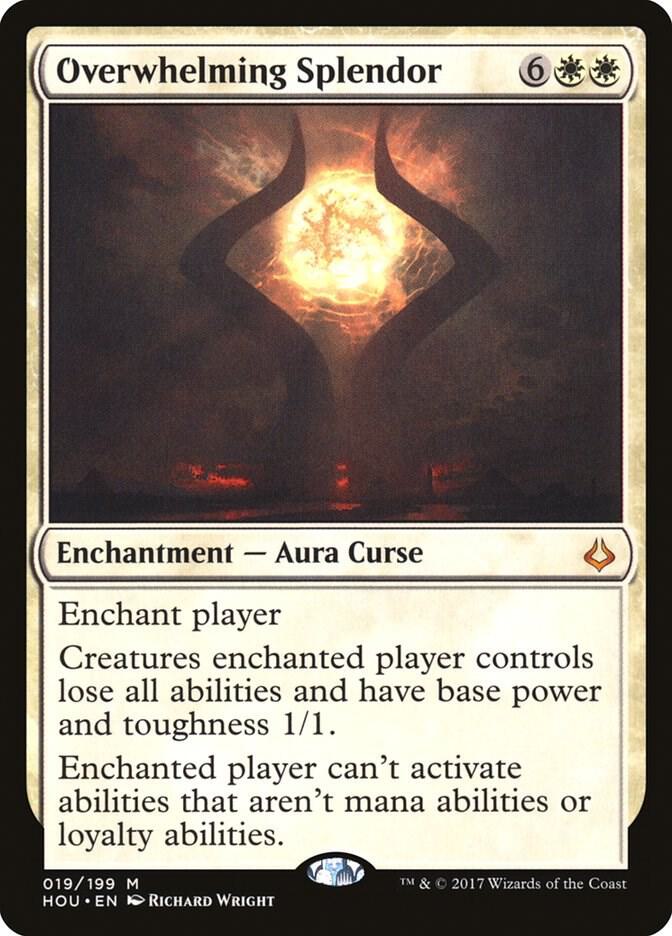 Overwhelming Splendor 19 card from Hour of Devastation