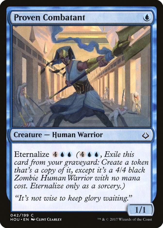 Proven Combatant 42 card from Hour of Devastation