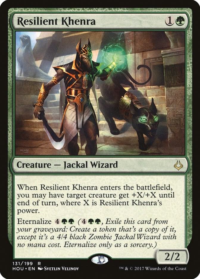 Resilient Khenra 131 card from Hour of Devastation