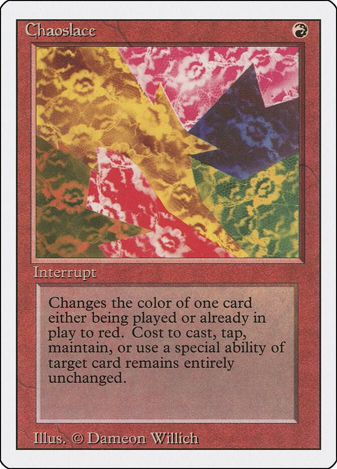 Chaoslace card from Revised Edition