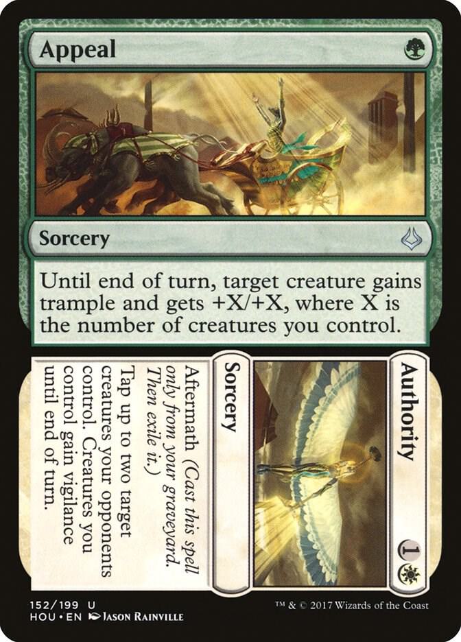 Appeal // Authority 152 card from Hour of Devastation
