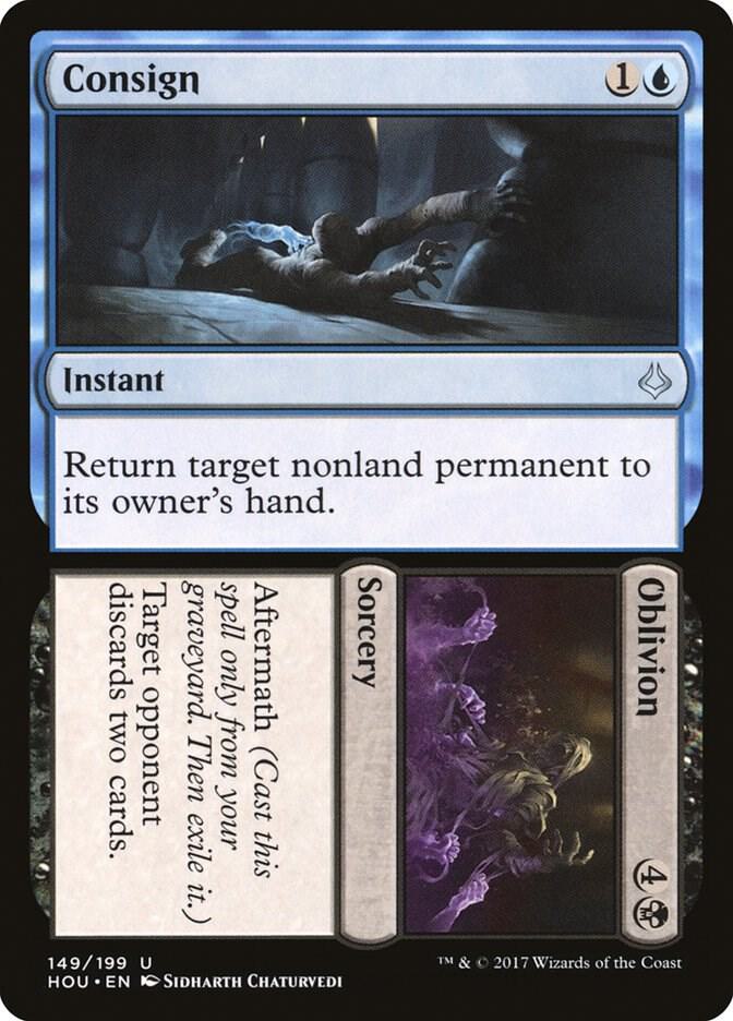 Consign // Oblivion 149 card from Hour of Devastation