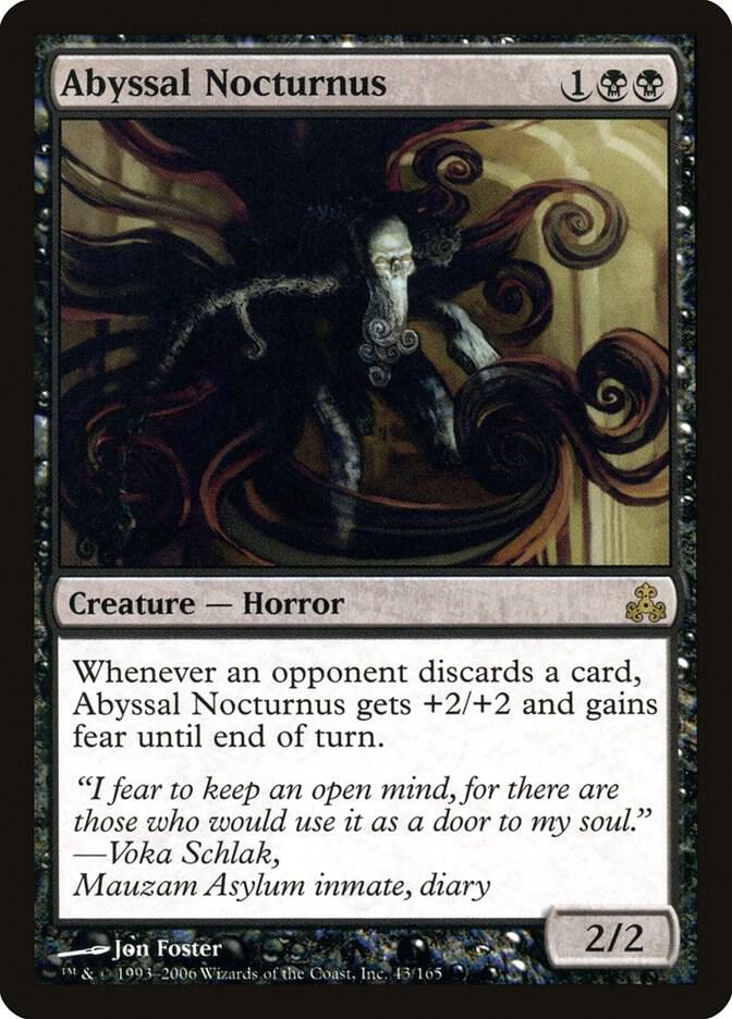Abyssal Nocturnus 43 card from Guildpact