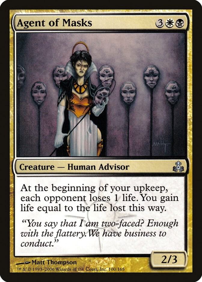 Agent of Masks 100 card from Guildpact