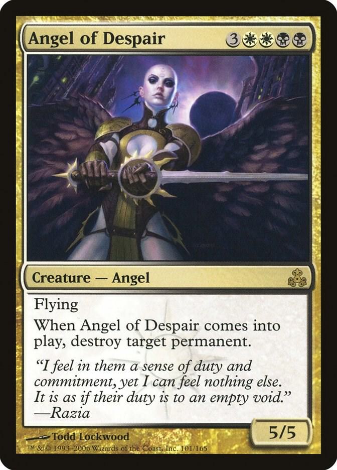 Angel of Despair 101 card from Guildpact
