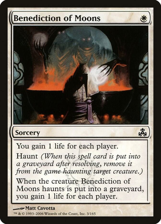 Benediction of Moons 3 card from Guildpact