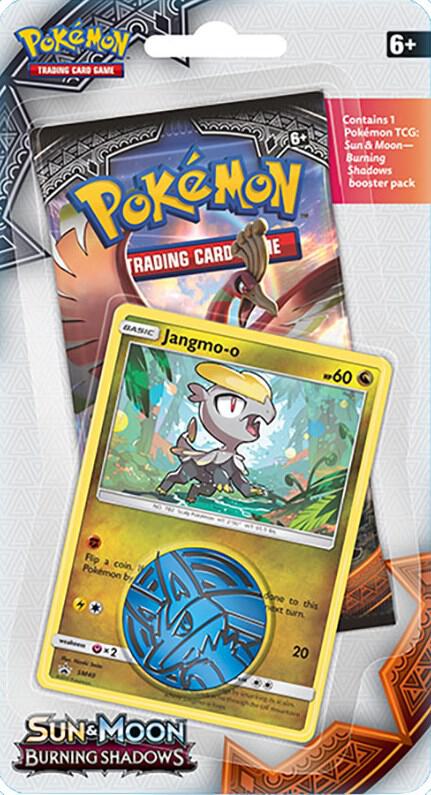 Burning Shadows Single Pack Blister [Jangmo-o] card from SM - Burning Shadows
