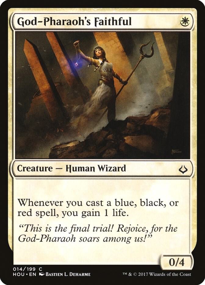 God-Pharaoh's Faithful 14 card from Hour of Devastation