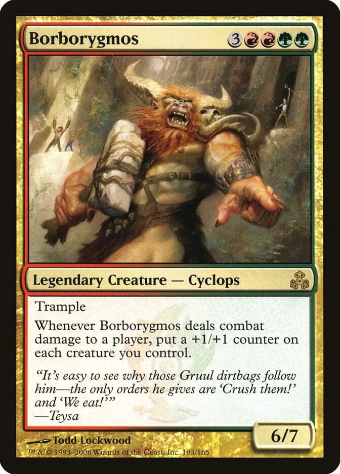 Borborygmos 103 card from Guildpact