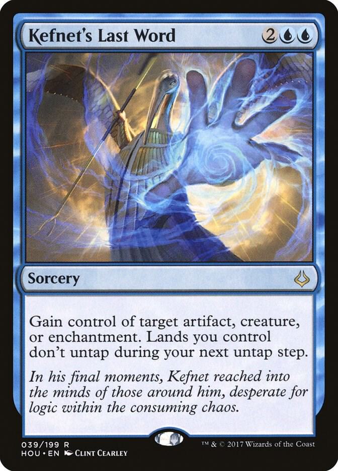 Kefnet's Last Word 39 card from Hour of Devastation