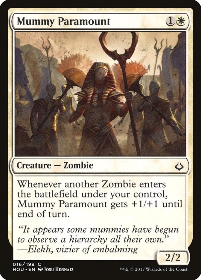 Mummy Paramount 16 card from Hour of Devastation