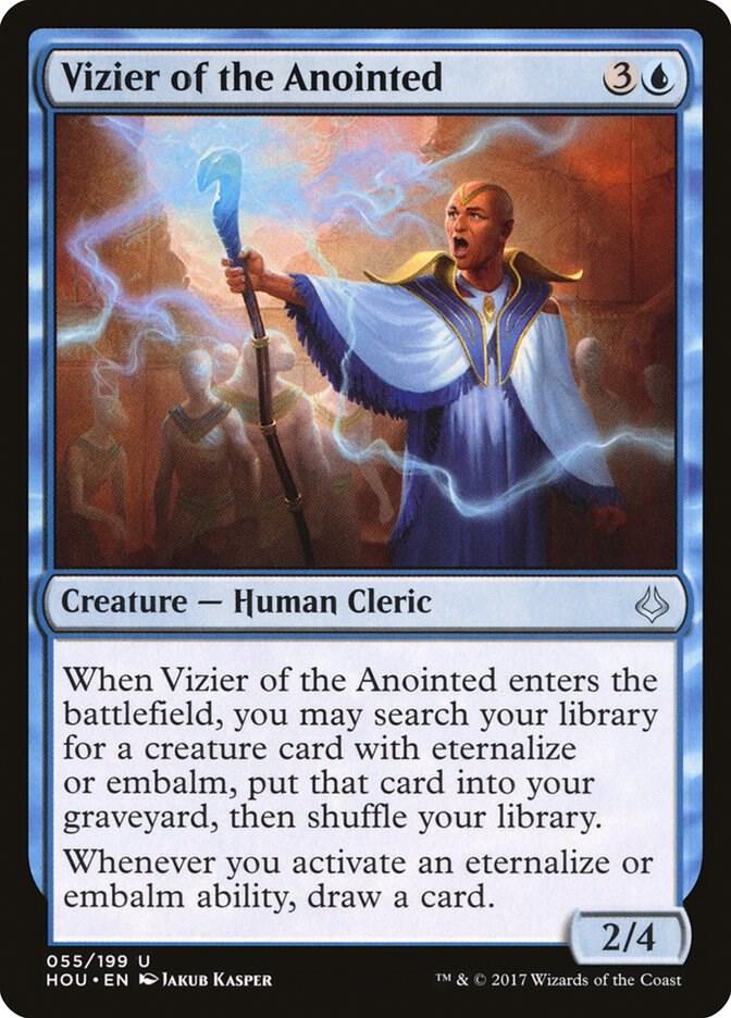 Vizier of the Anointed 55 card from Hour of Devastation